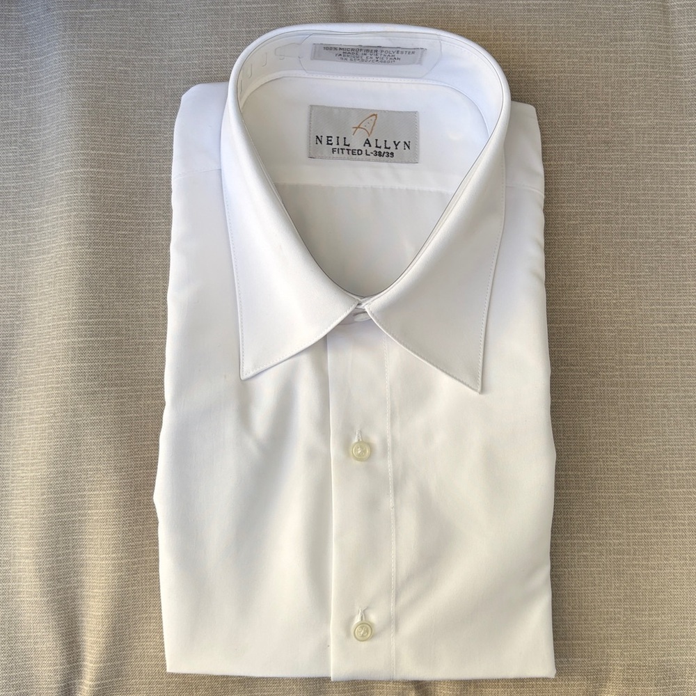 Neil Allyn L 38/39 formal dress shirt